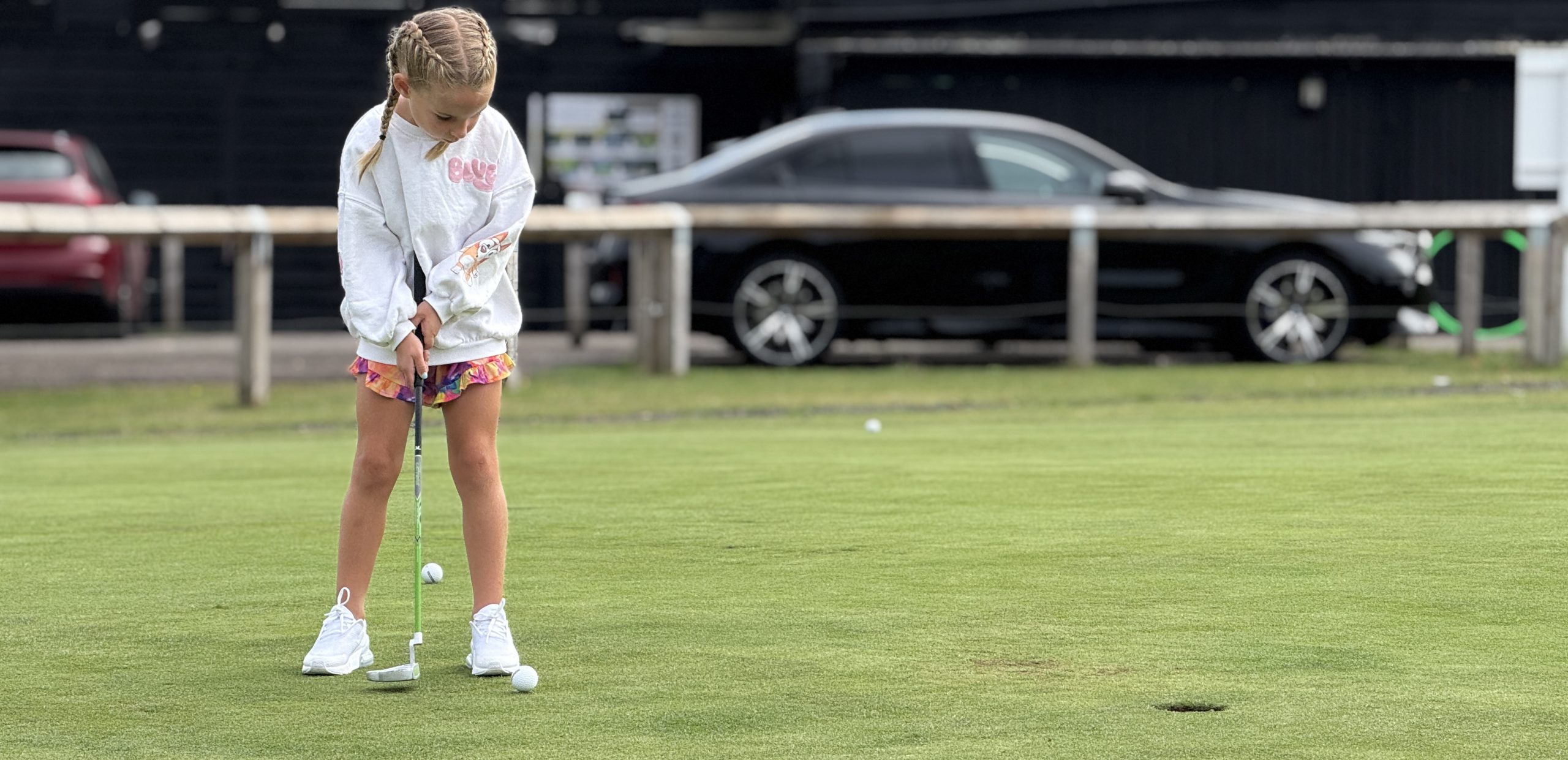 Her Story begins On The Green. - Emily Golf
